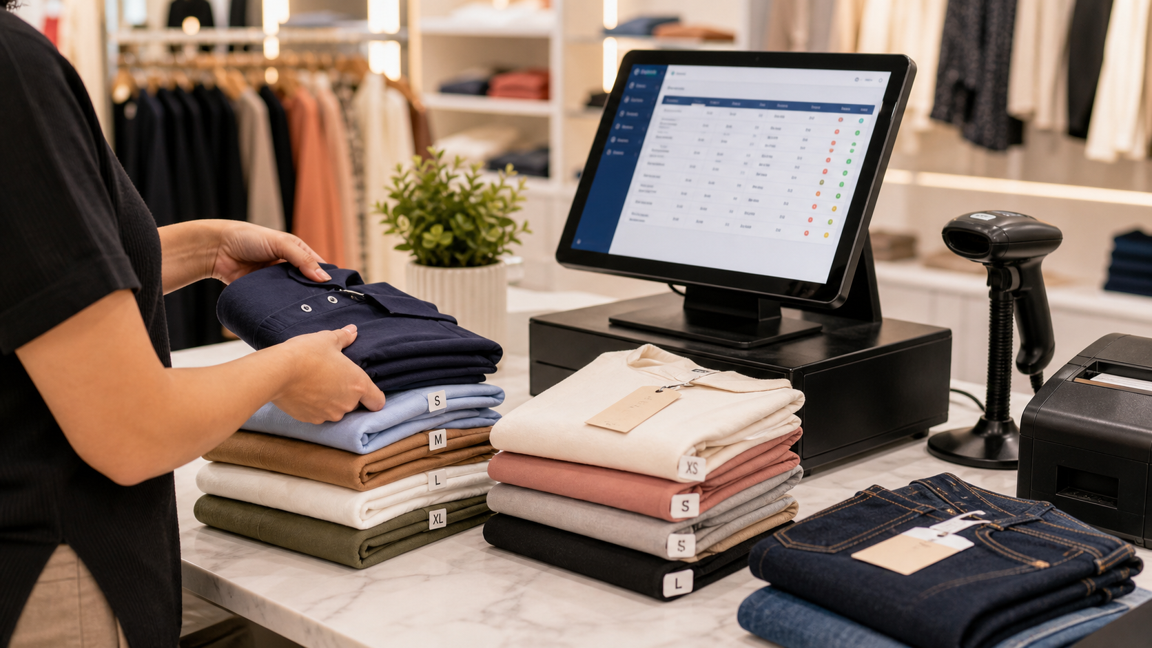Control de tallas en inventario de boutique