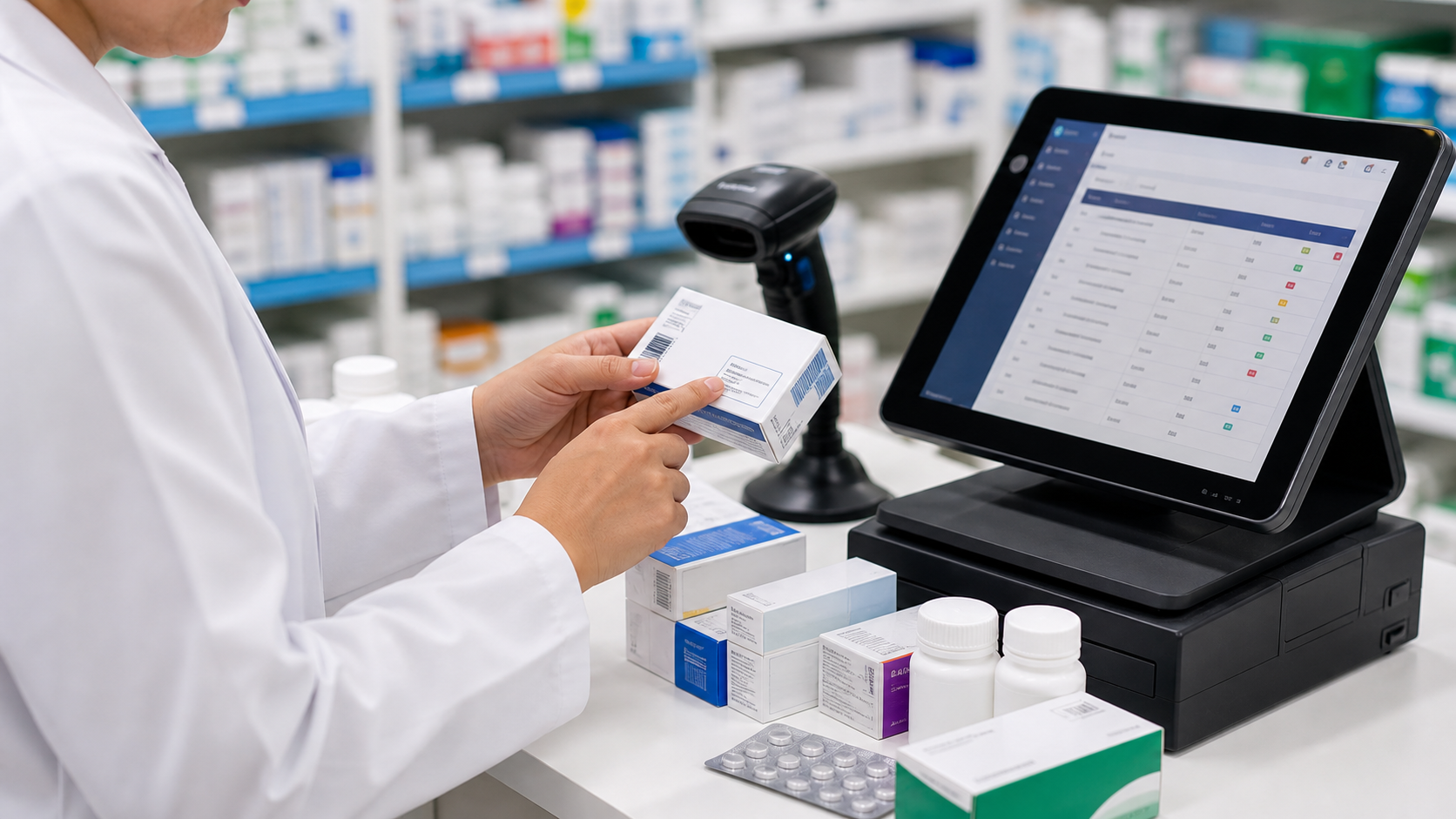 Control de caducidades y lotes en farmacia