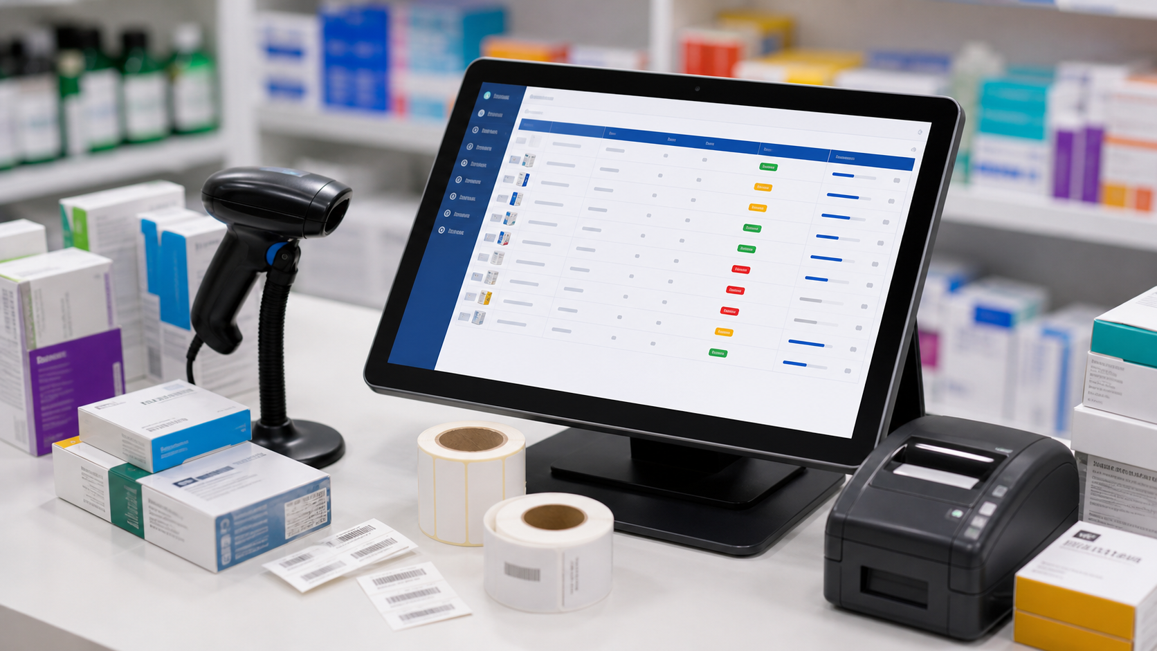 Inventario con lotes, variantes y alertas visuales en punto de venta