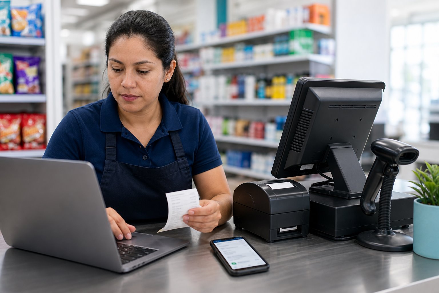 Preparación de reporte técnico con ticket, evidencia y punto de venta